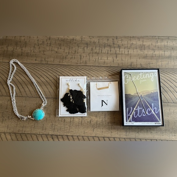 Necklace and Earring Jewelry Bundle 4 pieces all NEW - Picture 1 of 7